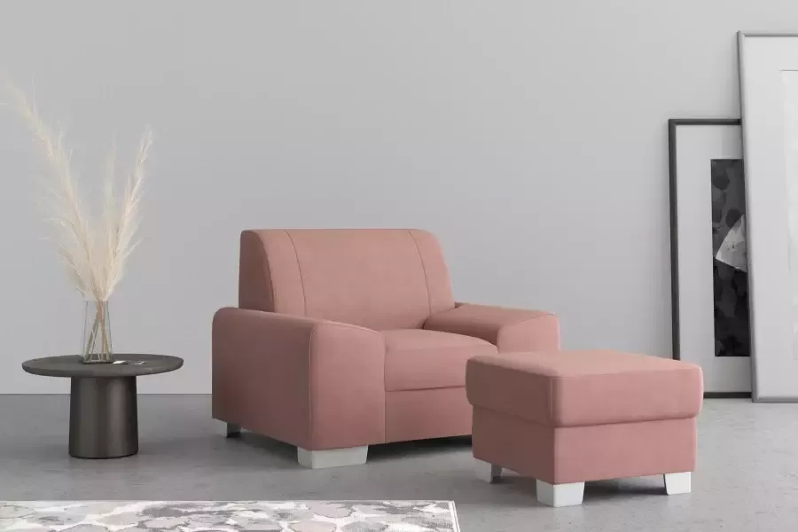 DOMO collection Fauteuil Anzio optioneel met veerkern - Foto 8