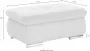 DOMO collection Hocker Baxter met bergruimte - Thumbnail 4