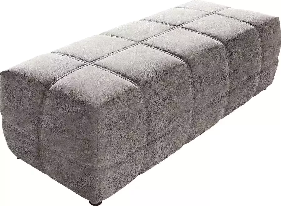 DOMO collection Hocker BRANDON grote uitvoering passend bij 'brandon' ook in cord - Foto 2