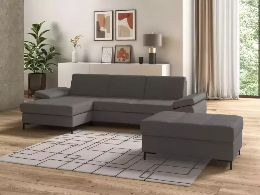 DOMO collection Hocker Capelo inclusief binnenvering - Foto 3