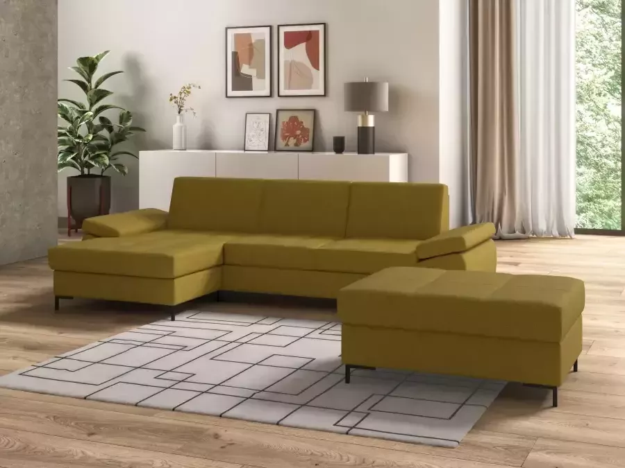 DOMO collection Hocker Capelo inclusief binnenvering - Foto 2