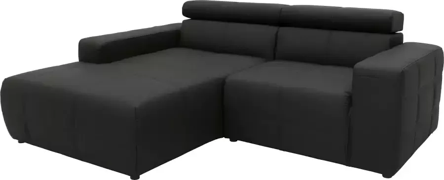 DOMO collection Hoekbank Brandon incl. Hoofdsteunverstelling B D H: 214 100 80 cm L-Vorm - Foto 4