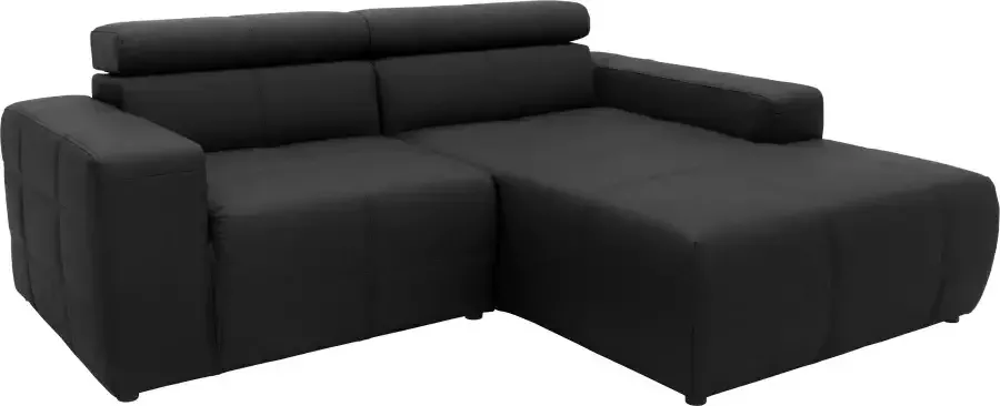 DOMO collection Hoekbank Brandon incl. Hoofdsteunverstelling B D H: 214 100 80 cm L-Vorm - Foto 4
