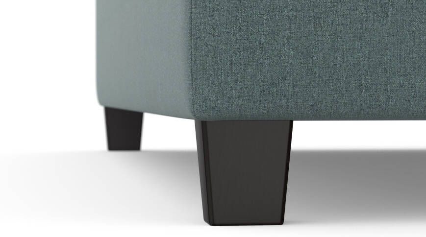 DOMO collection Hoekbank Florentina tijdloos en elegant zitnaden als designelement L-vorm keuze met slaapfunctie met contrastnaad comfortabele zithoogte 47 cm - Foto 7