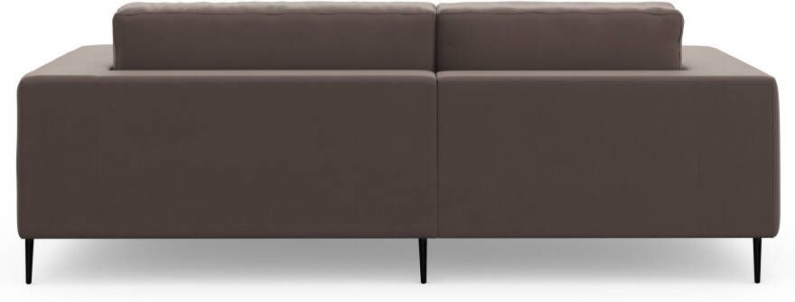 DOMO collection Hoekbank Modica L-Form moderne look met royale récamier ook in cord - Foto 6