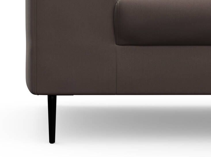 DOMO collection Hoekbank Modica L-Form moderne look met royale récamier ook in cord - Foto 3