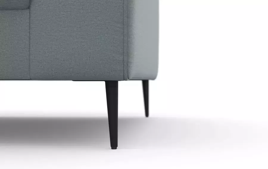 DOMO collection Hoekbank Modica tijdloos en elegant L-vorm moderne uitstraling met extra brede chaise longue ook in corduroy - Foto 3