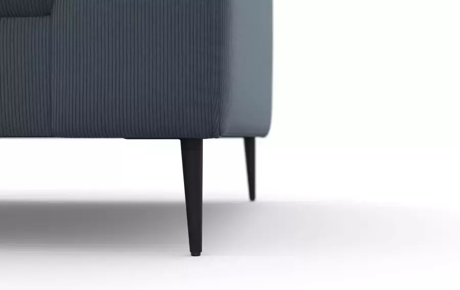 DOMO collection Hoekbank Modica tijdloos en elegant L-vorm moderne uitstraling met extra brede chaise longue ook in corduroy - Foto 2