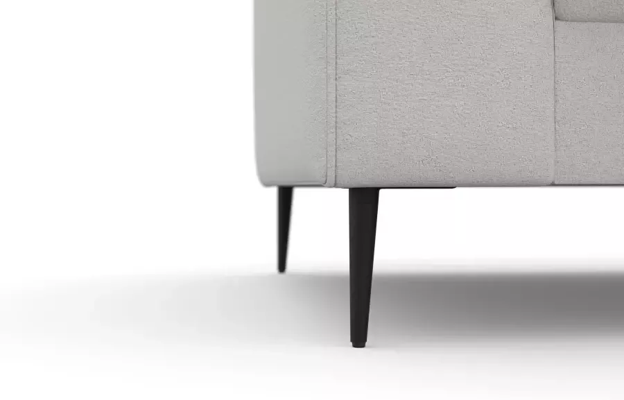 DOMO collection Hoekbank Modica tijdloos en elegant L-vorm moderne uitstraling met extra brede chaise longue ook in corduroy - Foto 2