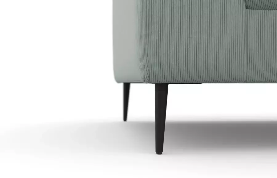 DOMO collection Hoekbank Modica tijdloos en elegant L-vorm moderne uitstraling met extra brede chaise longue ook in corduroy - Foto 2