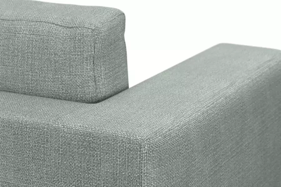 DOMO collection Hoekbank Modica compact en elegant breedte 244 L-vorm moderne uitstraling met extra brede chaise longue ook in corduroy - Foto 3