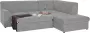 DOMO collection Hoekbank Topmatras met ottomane naar keuze met slaapfunctie - Thumbnail 3