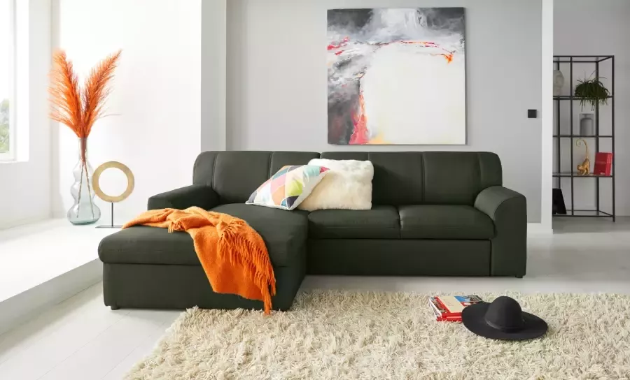 DOMO collection Hoekbank Topper elegant en tijdloos compacte afmetingen 245 155cm L-vorm - Foto 4