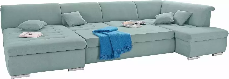 DOMO collection Zithoek Baxter XL of XXL naar keuze met slaapfunctie en bedkist