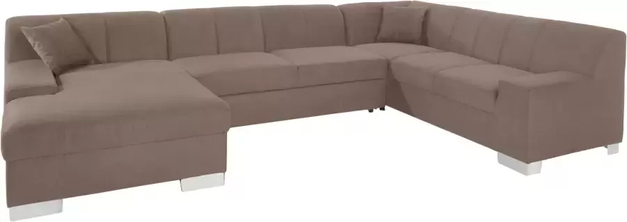DOMO collection Zithoek Bero U-vorm stevig zitcomfort optioneel met bedfunctie - Foto 3