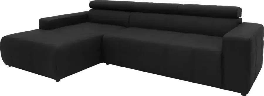 DOMO collection Hoekbank Brandon B D H: 289 177 80 cm keuze met zitdiepteverstelling L-vorm - Foto 4