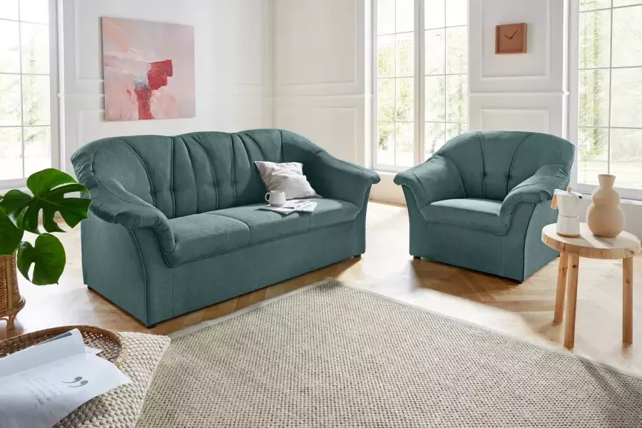 DOMO collection Zithoek Pegnitz Fauteuil en 3-zits (set) - Foto 4