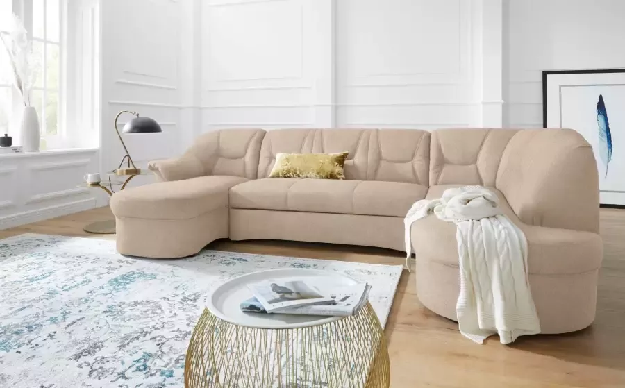 DOMO collection Zithoek Sarafina tijdloos en comfortabel optioneel met veren U-vorm - Foto 2