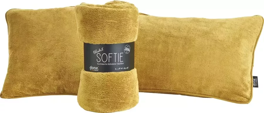 Done. Deken Softie Extra zachte deken van zachte teddy-stof knuffeldeken - Foto 3