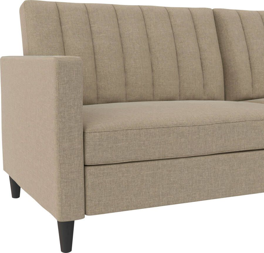 Dorel Home 3-zitsbank Celine Rugleuning 2-delig en 3-voudig verstelbaar zithoogte 43 cm - Foto 5