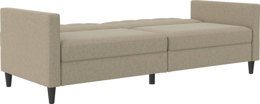 Dorel Home 3-zitsbank Hartford Slaapfunctie rugleuning 2-delig 3-voudig verstelbaar zithoogte 43 cm - Foto 16