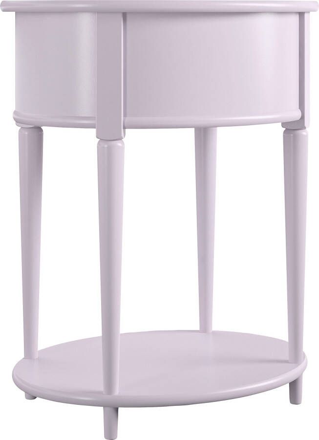 Dorel Home Bijzettafel Aurora met 1 lade en 1 plank breedte 55 cm hoogte 66 cm (1 stuk) - Foto 7