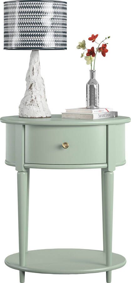 Dorel Home Bijzettafel Aurora met 1 lade en 1 plank breedte 55 cm hoogte 66 cm (1 stuk) - Foto 9