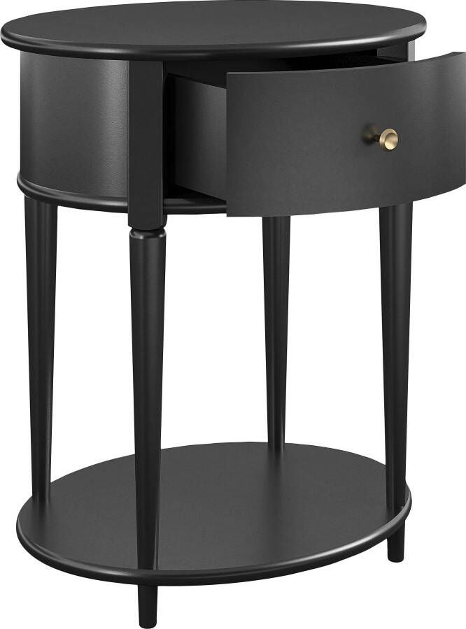 Dorel Home Bijzettafel Aurora met 1 lade en 1 plank breedte 55 cm hoogte 66 cm (1 stuk) - Foto 7