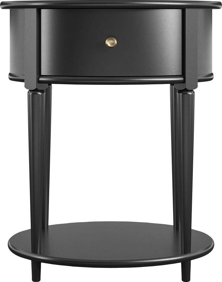 Dorel Home Bijzettafel Aurora met 1 lade en 1 plank breedte 55 cm hoogte 66 cm (1 stuk) - Foto 5