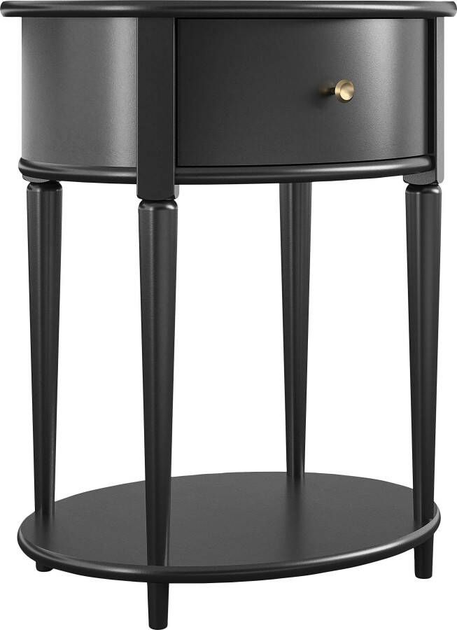 Dorel Home Bijzettafel Aurora met 1 lade en 1 plank breedte 55 cm hoogte 66 cm (1 stuk) - Foto 8