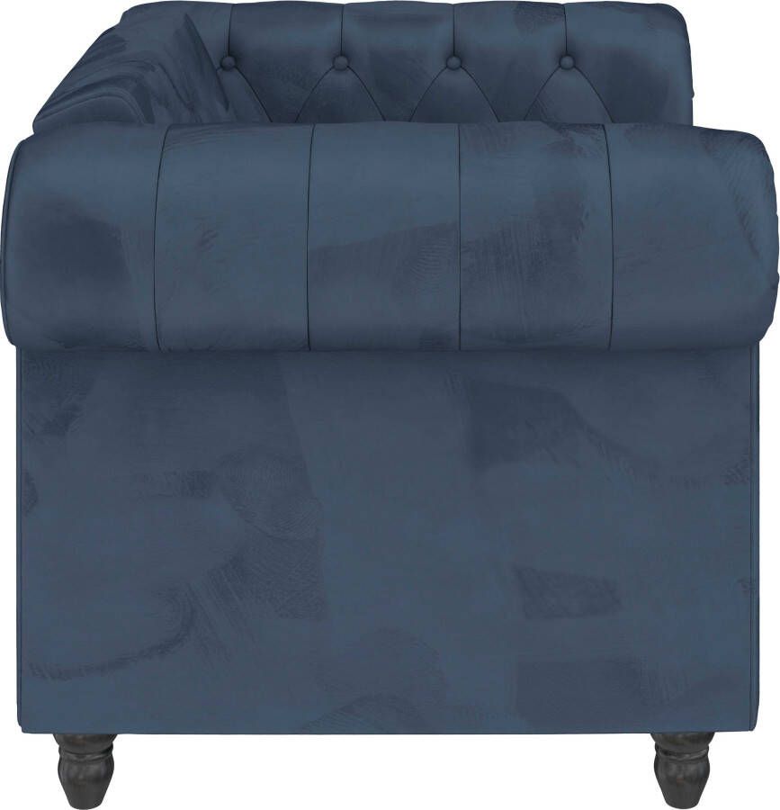 Dorel Home Chesterfield-fauteuil Felix met rugleuning 3-voudig verstelbaar benen massief hout zithoogte 46 cm - Foto 4