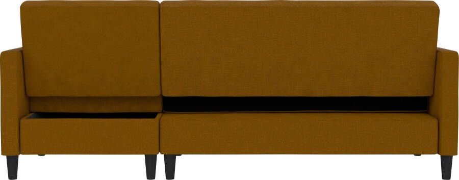 Dorel Home Hoekbank Celine L-vorm met bedfunctie en bergruimte. récamier aan beide kanten te monteren - Foto 16