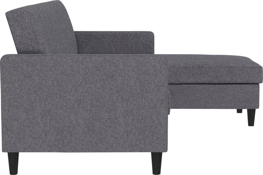 Dorel Home Hoekbank Celine L-vorm met bedfunctie en bergruimte. récamier aan beide kanten te monteren - Foto 10