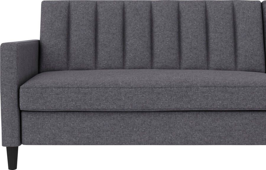 Dorel Home Hoekbank Celine L-vorm met bedfunctie en bergruimte. récamier aan beide kanten te monteren - Foto 11