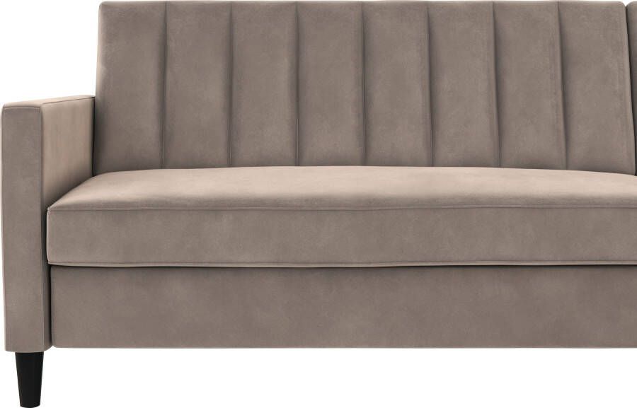 Dorel Home Hoekbank Celine L-vorm met bedfunctie en bergruimte. récamier aan beide kanten te monteren - Foto 10