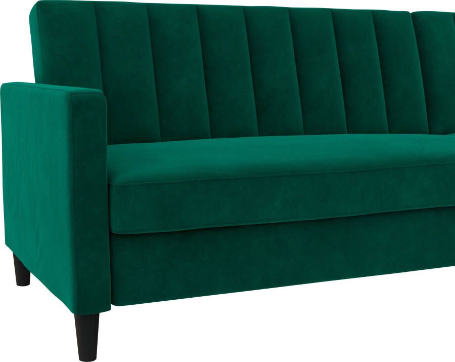 Dorel Home Hoekbank Celine L-vorm met bedfunctie en bergruimte. récamier aan beide kanten te monteren - Foto 7