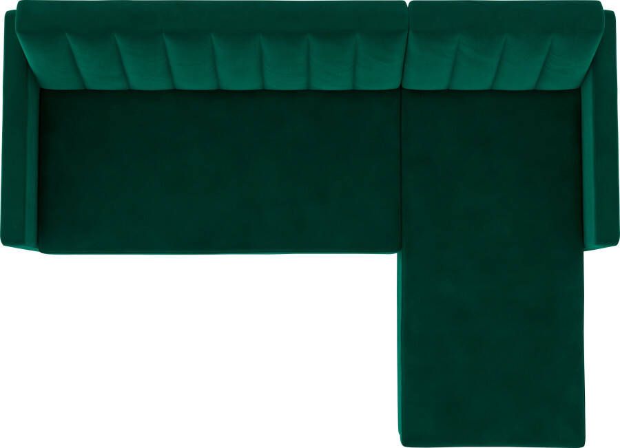 Dorel Home Hoekbank Celine L-vorm met bedfunctie en bergruimte. récamier aan beide kanten te monteren - Foto 9