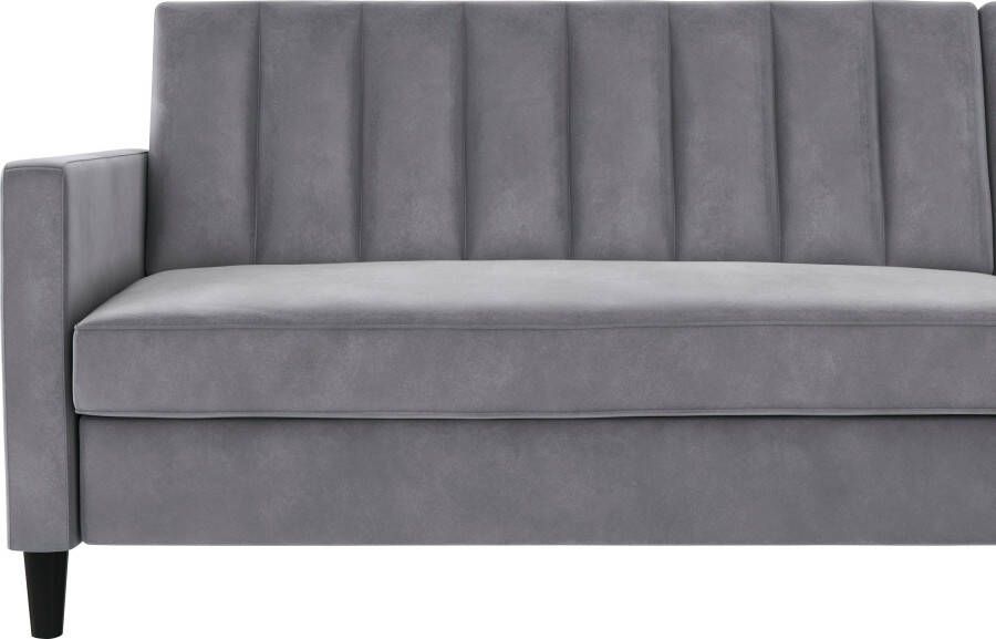 Dorel Home Hoekbank Celine L-vorm met bedfunctie en bergruimte. récamier aan beide kanten te monteren - Foto 10