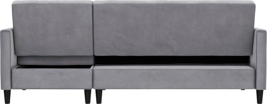 Dorel Home Hoekbank Celine L-vorm met bedfunctie en bergruimte. récamier aan beide kanten te monteren - Foto 15