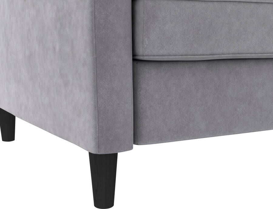 Dorel Home Hoekbank Celine L-vorm met bedfunctie en bergruimte. récamier aan beide kanten te monteren - Foto 7