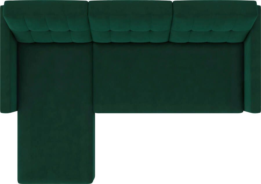 Dorel Home Hoekbank Hartford II met slaapfunctie en bergruimte récamier aan beide kanten te monteren - Foto 8