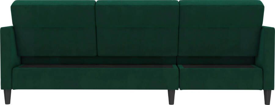 Dorel Home Hoekbank Hartford II met slaapfunctie en bergruimte récamier aan beide kanten te monteren - Foto 16