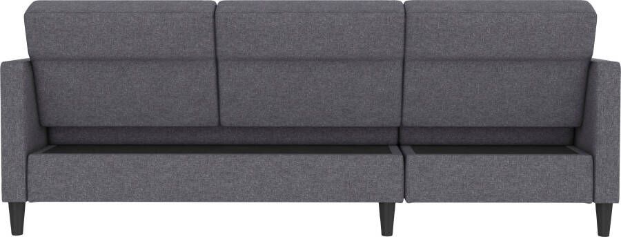 Dorel Home Hoekbank Hartford II met slaapfunctie en bergruimte récamier aan beide kanten te monteren - Foto 13