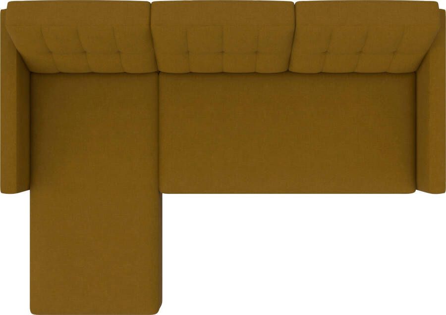 Dorel Home Hoekbank Hartford II met slaapfunctie en bergruimte récamier aan beide kanten te monteren - Foto 6