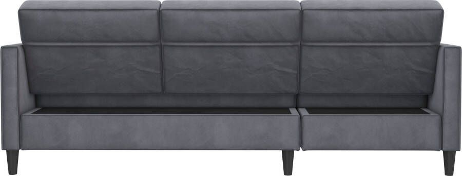 Dorel Home Hoekbank Hartford II met slaapfunctie en bergruimte récamier aan beide kanten te monteren - Foto 15