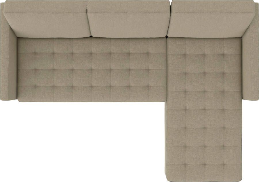 Dorel Home Hoekbank Presley L-vorm Hoekbank met bedfunctie en bergruimte verstelbare rugleuning - Foto 11