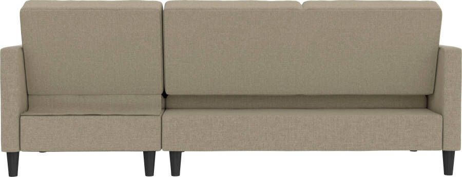 Dorel Home Hoekbank Presley L-vorm Hoekbank met bedfunctie en bergruimte verstelbare rugleuning - Foto 18