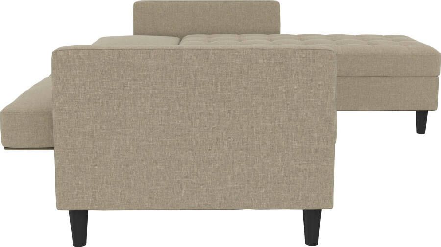 Dorel Home Hoekbank Presley L-vorm Hoekbank met bedfunctie en bergruimte verstelbare rugleuning - Foto 13