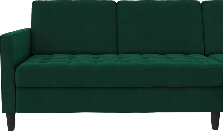 Dorel Home Hoekbank Presley L-vorm Hoekbank met bedfunctie en bergruimte verstelbare rugleuning - Foto 12