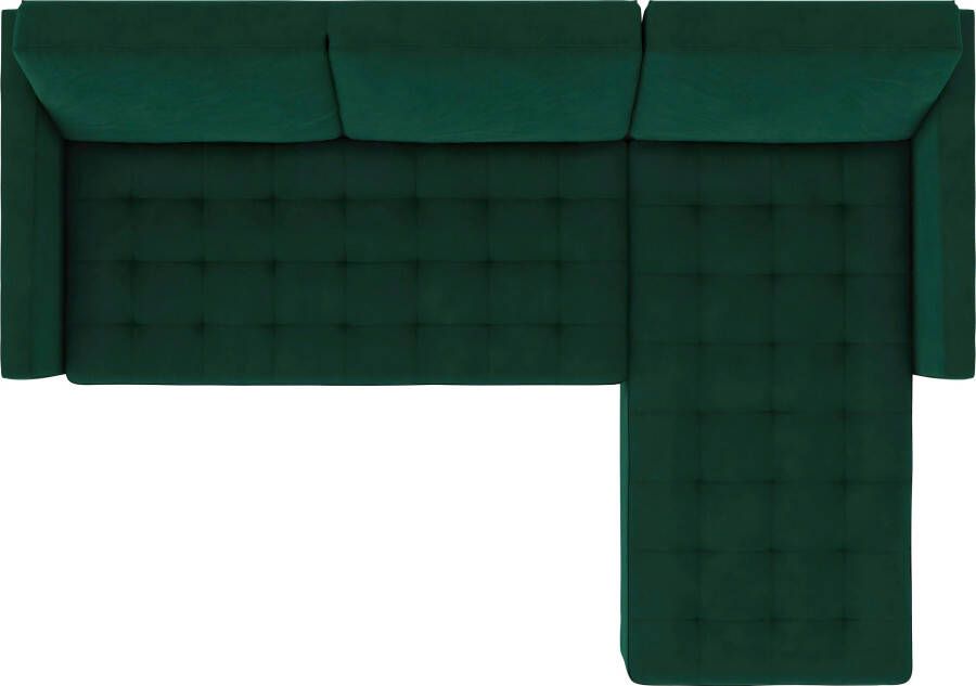 Dorel Home Hoekbank Presley L-vorm Hoekbank met bedfunctie en bergruimte verstelbare rugleuning - Foto 11